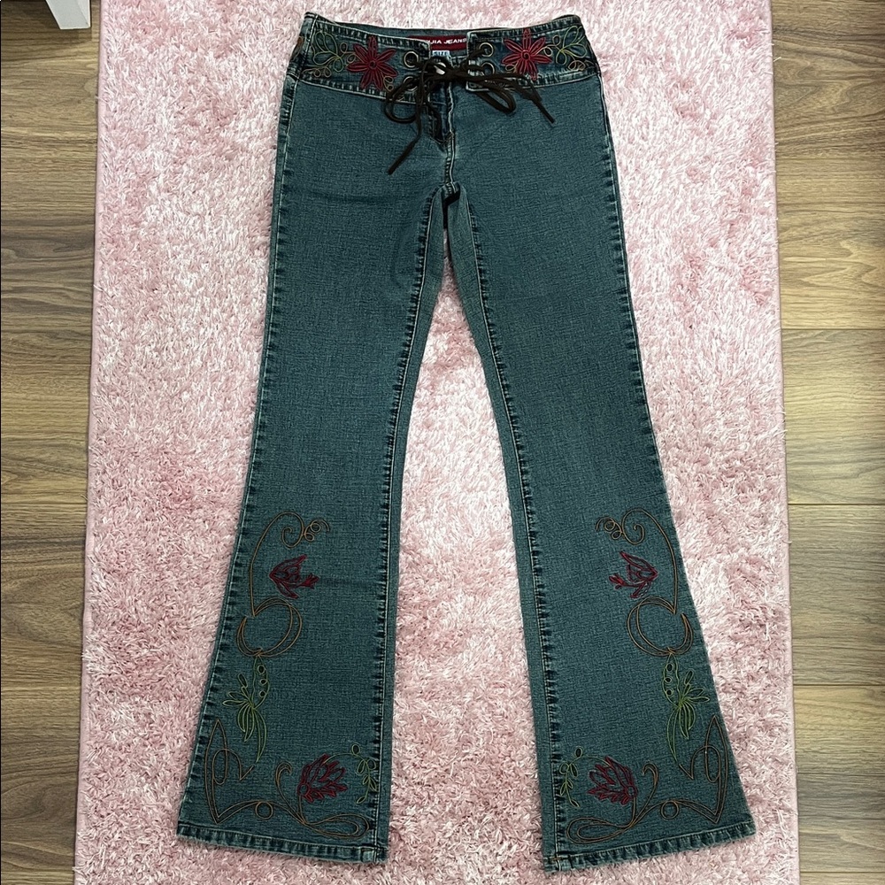 Embroidered Women's Jeans